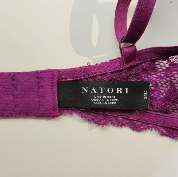 Natori Feathers Underwire Contour Bra 34C - Picture 4 of 5